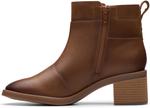Женские туфли Clarks Lileigh Charm, Tan Oily Leather - фото 3