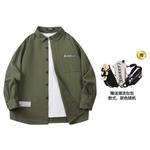 PAKA Рубашка унисекс, Хаки (поставляется с ожерельем) - фото 15