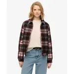 Куртка Superdry Checked Ranch Quilted, черный - фото 4