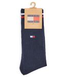 Носки мужские Tommy Jeans с полосками 2 пары, синий - фото 2