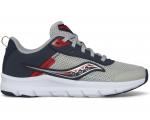 Кроссовки Saucony Kids Axon KDZ, цвет Grey/Navy/Red - фото 5