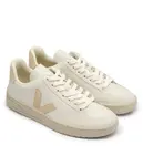 Кожаные кроссовки v-12 Veja, белый - фото 3