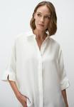 Блузка на пуговицах Jimmy Key, белый - фото 3