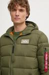 Пуховик Alpha Industries с капюшоном Alpha FD, зеленый - фото 5