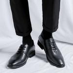 Черные туфли LUOMAIKE для мужчин - фото 7