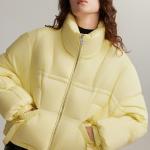 ELLE Пуховик Women's Yellow - фото 8