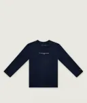 Блуза regular fit Tommy Hilfiger, темно-синий - фото