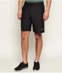 Шорты slim fit Ea7, черный - фото