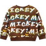 Свитшот Mickey Series Dark Coffee для детей 3-7 лет Disney, Dark Coffee - фото 3