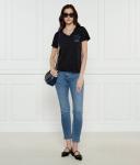 Футболка женская Liu Jo Sport с v-образным вырезом, черный - фото 2