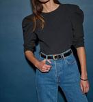 Топ Eloise в угольно-черном цвете Nation LTD - фото