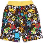 A BATHING APE Шорты BABY MILO для детей 3-7 лет Multicolor MLX - фото