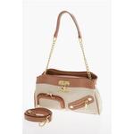 Белая хлопковая сумка-тоут Moschino, White - фото 2