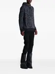 Худи с принтом Couture Label BALMAIN, черный - фото 2