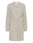 Платье IHVERA, свободного кроя, в цвете Black Dot (aop) ICHI - фото 4