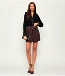 Юбка Elisabetta Franchi, бордовый - фото 2