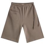 Длинные шорты из джерси Mm6 Maison Margiela, коричневый - фото