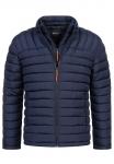 Всесезонная куртка INDICODE JEANS Between-Season Jacket Nash, морской синий - фото