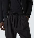 Твиловые прямые брюки Tom Ford, черный - фото 5