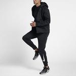 Куртка solid color casual sports knit hooded jacket black Nike, черный - фото 3