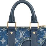 LOUIS VUITTON Сумка X Nigo Keepall Xs Monogram Blue - фото 5