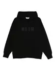 Худи с логотипом Msgm, черный - фото