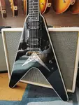 Epiphone Dave Mustaine Flying V Custom 2023 - черный металлик - фото 6