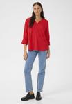 Блуза Kaffe, красный - фото