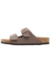 Шлепанцы женские Birkenstock из экокожи, мокко - фото