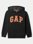 Толстовка обычного кроя Gap, черный - фото