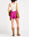Шорты Isabel Marant, лиловый - фото 3