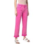 Джинсы женские розовые Michael Kors - фото 4