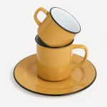 Десертная тарелка Umea El Corte Inglés, горчица - фото 4