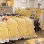 ADOVZ Утепленное одеяло с пододеяльником из кораллового бархата - фото 3