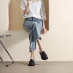 Лоферы женские черные Warrior - фото 9