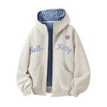 Худи Hello Kitty унисекс Sanrio, хаки - фото