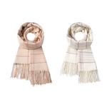 Вязаный шарф унисекс, Khaki - фото 12