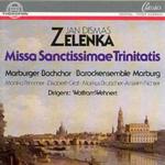 CD диск Zelenka / Wehnert / Marburg Baroque Ensemble: Missa Sanctissimae Trinitatis - фото