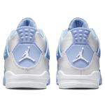Кроссовки (PS) Air Jordan 4 Retro 'Forget Me Not', белый - фото 5
