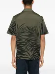 Рубашка с графичным принтом MONCLER, зеленый - фото 4