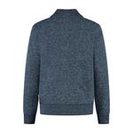 Толстовка с капюшоном на молнии MGO Philip, синий - фото 2