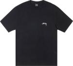 Футболка Stussy Smooth Stock 'Black', черный - фото