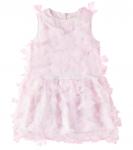 Шелковое платье Stella McCartney Kids, розовый - фото