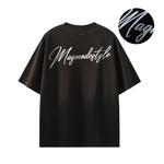 Футболка унисекс Magmode, черно-белая (охлаждающая ткань Sorona) - фото