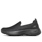 Кроссовки go walk arch fit slip on 'triple black' Skechers, черный - фото