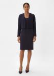 Платье-футляр COMMA, темно-синий - фото 4