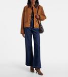 Ботильоны Lisa 70 из телячьей шерсти с леопардовым принтом Veronica Beard, Leopard - фото 3