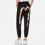 Трикотажные спортивные штаны женские черные Evisu - фото 4