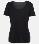 Футболка из джерси Wolford, черный - фото