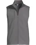 Мужская куртка-жилет Soft Shell Lands' End, серый - фото 3
